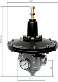 Präzisions-Druckregler G 2", 0,3 - 3 bar