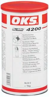 OKS 4200 - Synth. Hochtempera-turfett (MoS2) 1 kg Dose