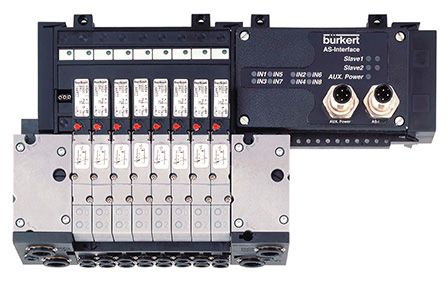 Bürkert 247977 Typ 8640 AIRLINE QUICK 16fach 6525 VA 16Fkt PRSV