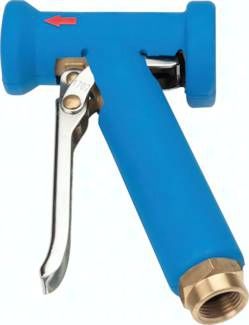 Wassersparpistole Mini, Edelstahl / Messing
