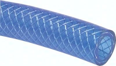 PVC-Gewebeschlauch 19 (3/4")x26,0mm, blau, Meterware