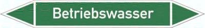 Rohrleitungskennzeichnung, 5er, 26 x 187, Betriebswasser